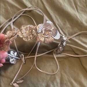 FREE PEOPLE metallic Headband